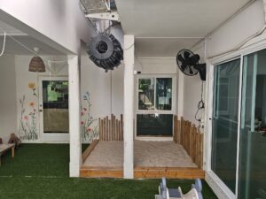 Pamares-outdoor-purifier-at-Little-Treehouse-Nursery-playground